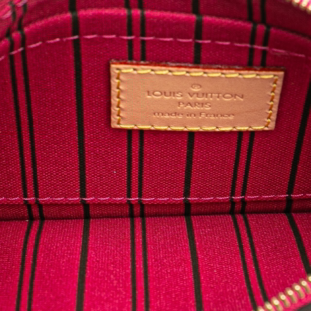 Louis Vuitton Monogram Neverfull Pouch Bruin