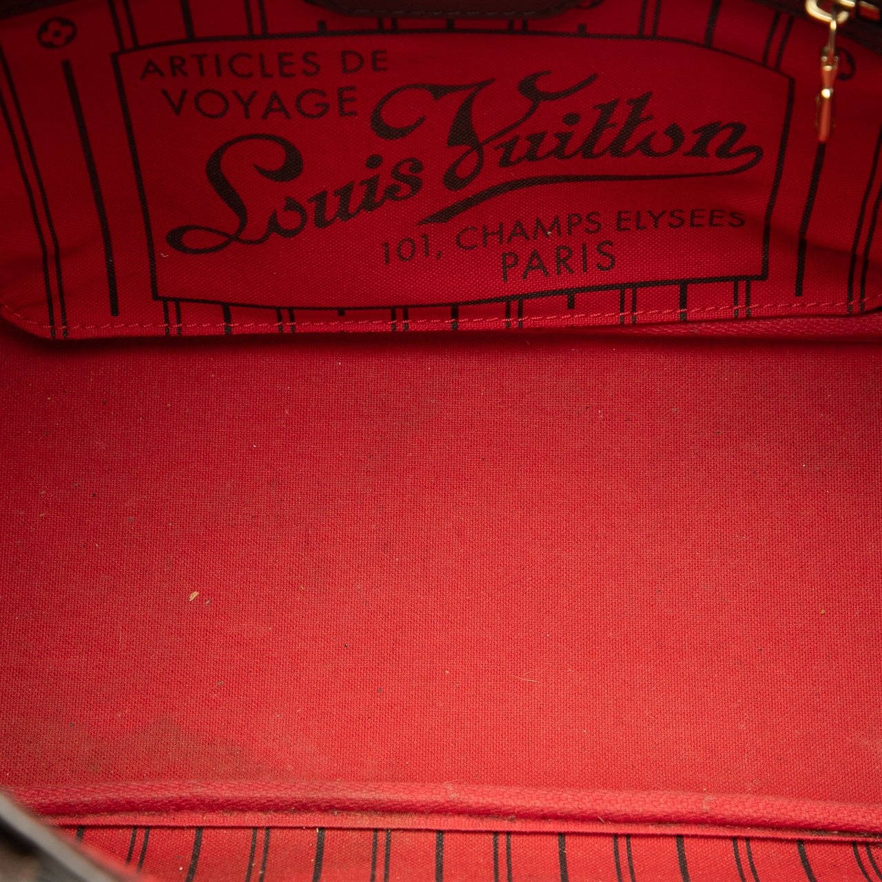 Louis Vuitton Damier Ebene Neverfull PM Bruin