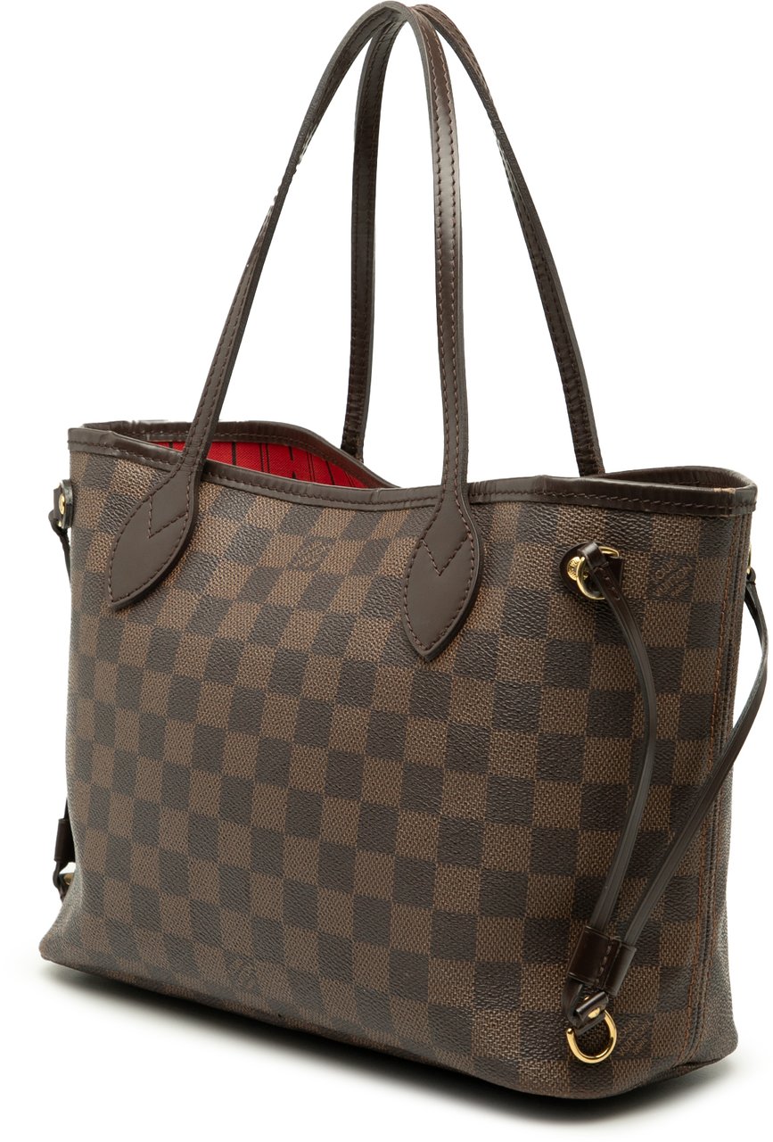 Louis Vuitton Damier Ebene Neverfull PM Bruin
