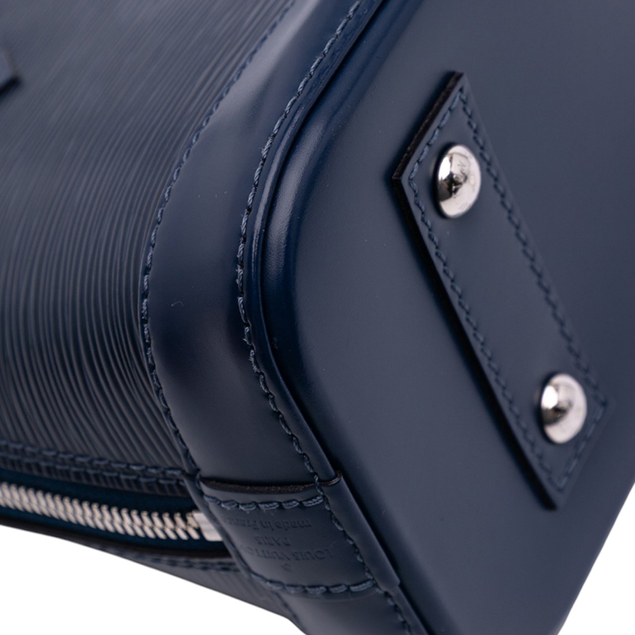 Louis Vuitton Epi Alma BB Blauw