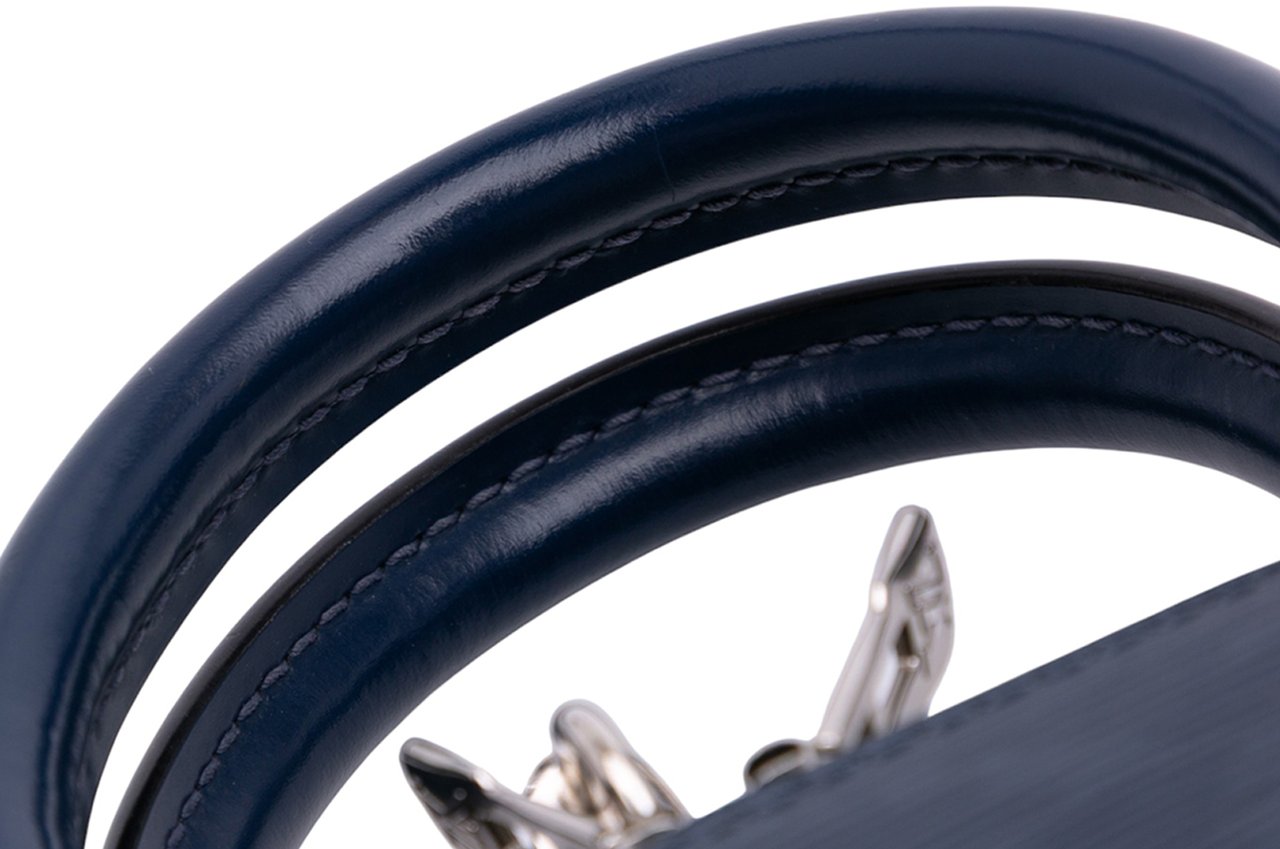 Louis Vuitton Epi Alma BB Blauw