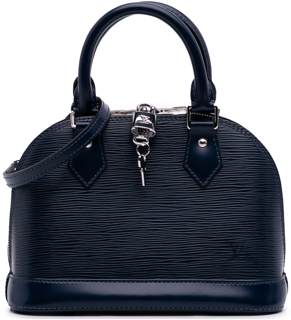 Louis Vuitton Epi Alma BB Blauw