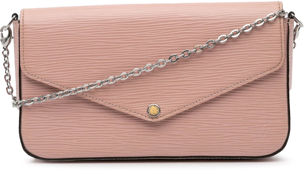 Louis Vuitton Epi Pochette Felicie Roze
