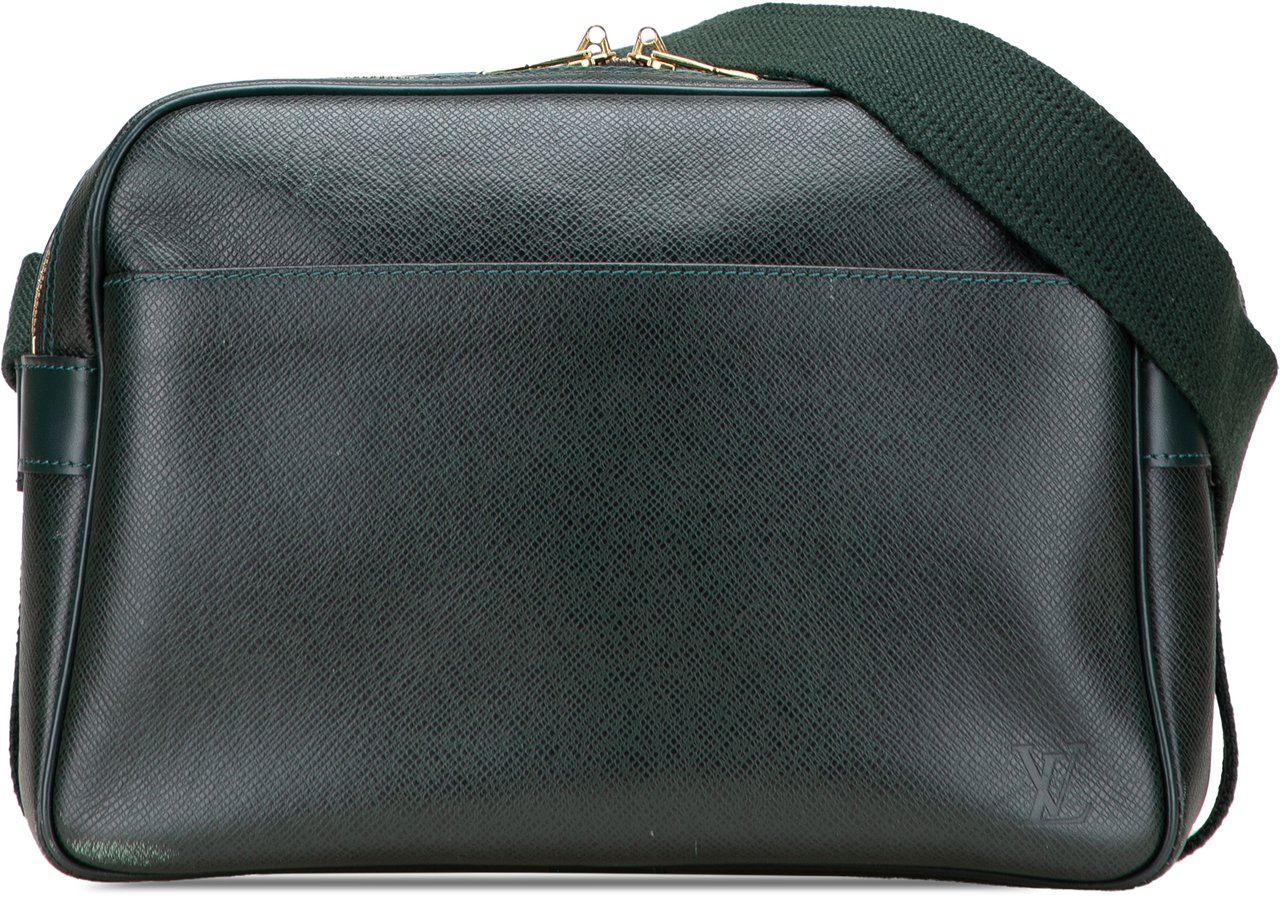 Louis Vuitton Taiga Reporter PM Groen