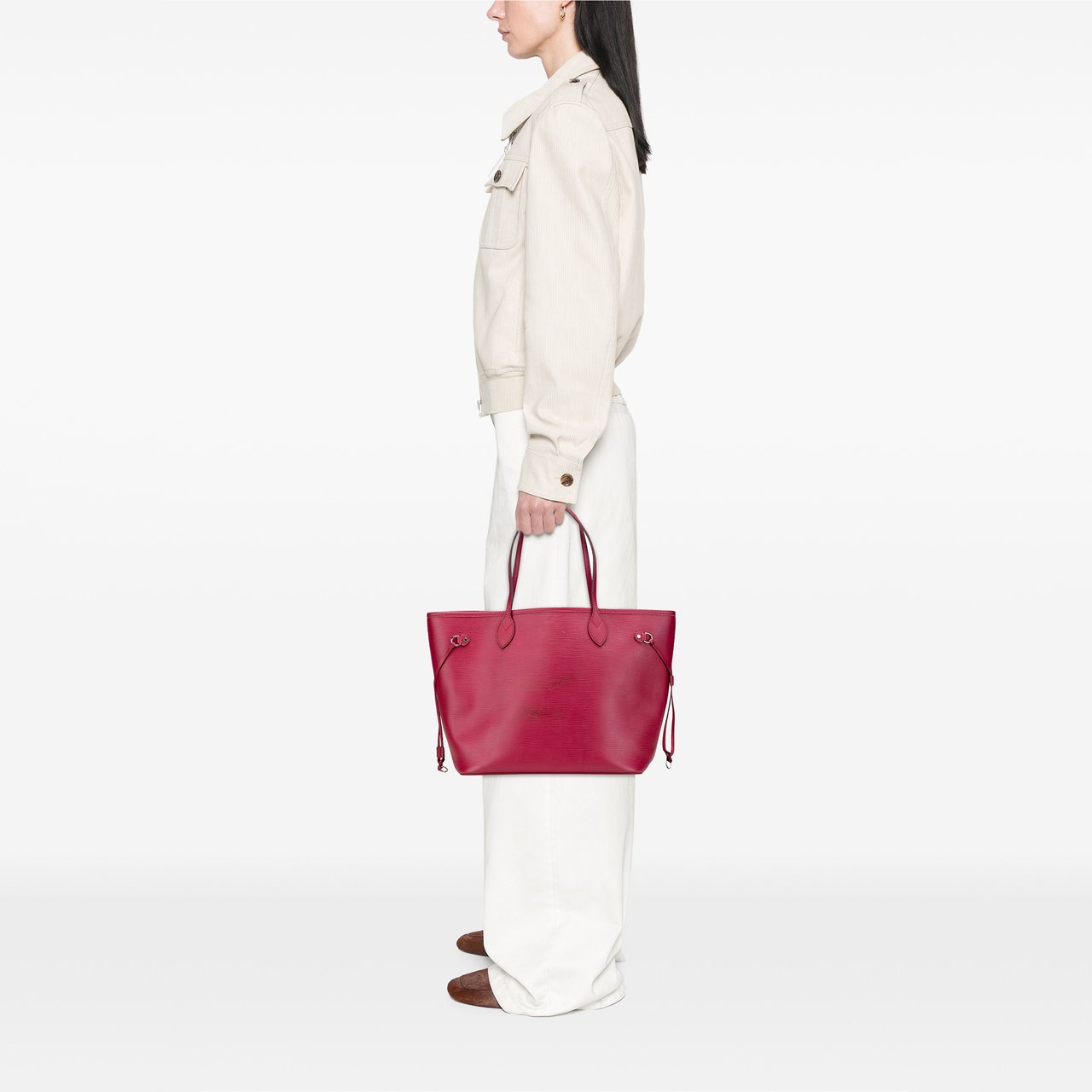 Louis Vuitton Epi Neverfull MM Roze