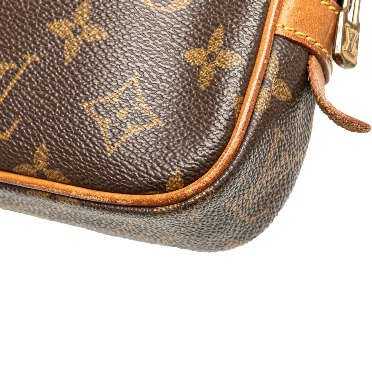 Louis Vuitton Monogram Pochette Marly Bandouliere Bruin
