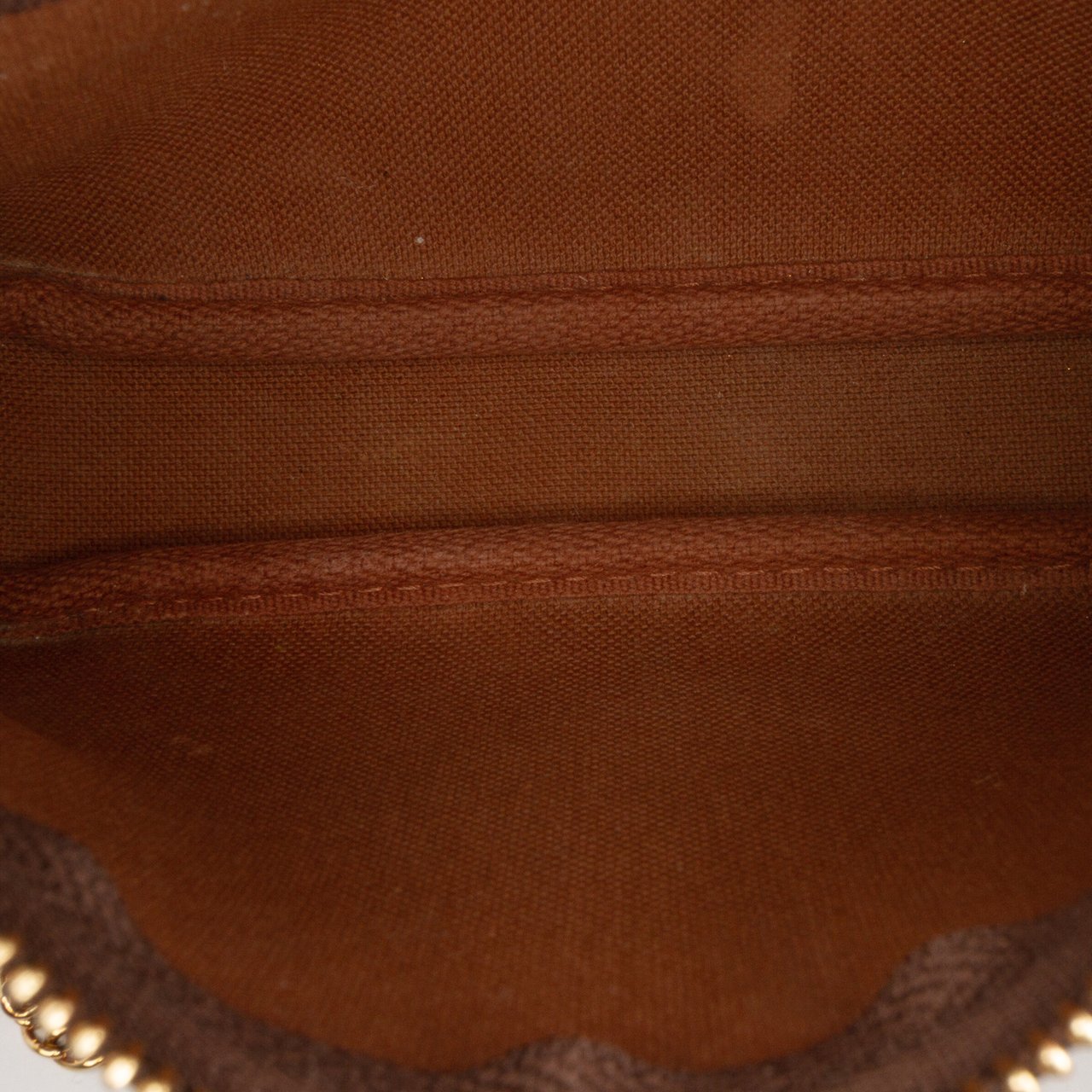 Louis Vuitton Monogram Mini Pochette Accessoires Bruin