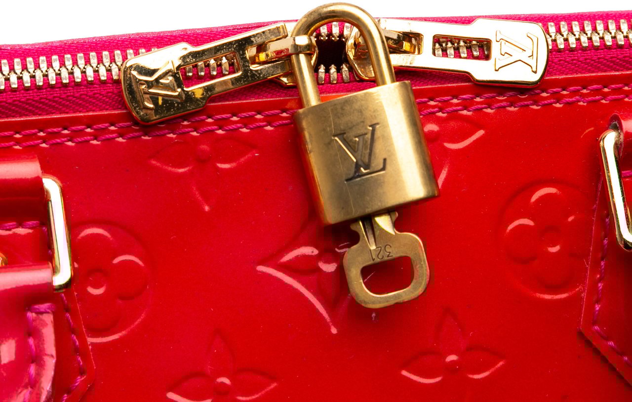 Louis Vuitton Monogram Vernis Alma PM Rood