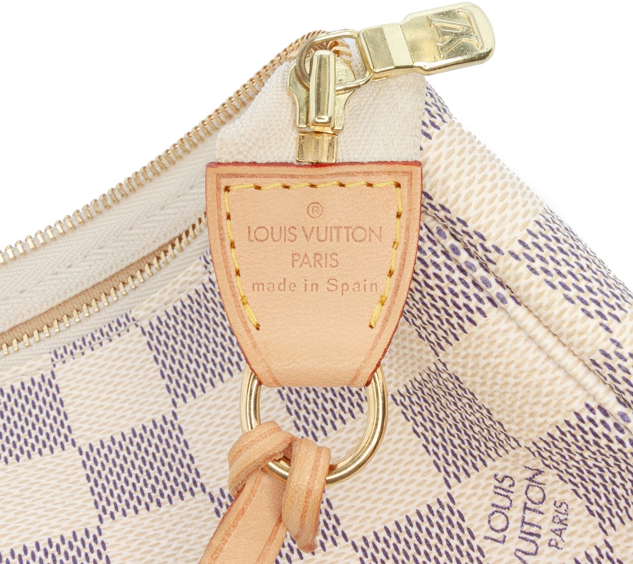 Louis Vuitton Damier Azur Pochette Accessoires Wit