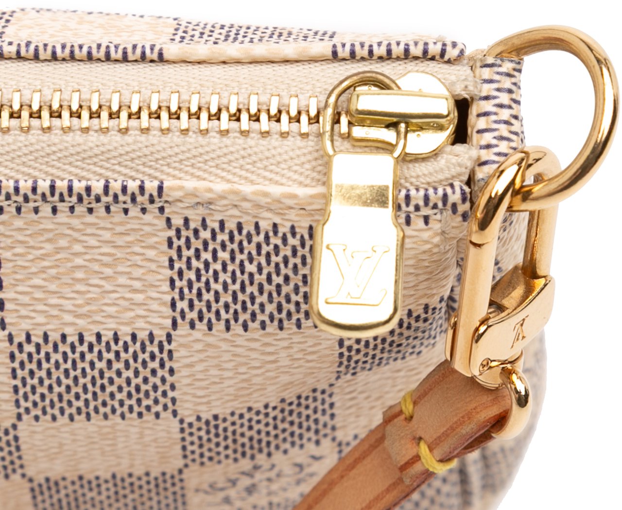 Louis Vuitton Damier Azur Pochette Accessoires Wit