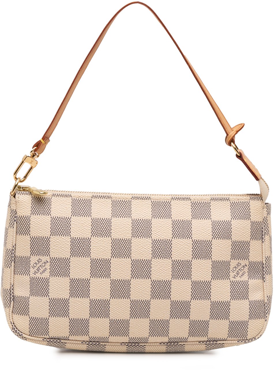 Louis Vuitton Damier Azur Pochette Accessoires Wit
