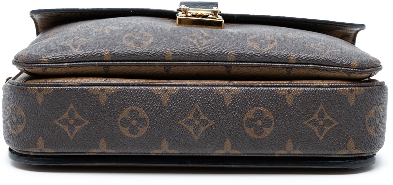 Louis Vuitton Monogram Reverse Pochette Metis Bruin