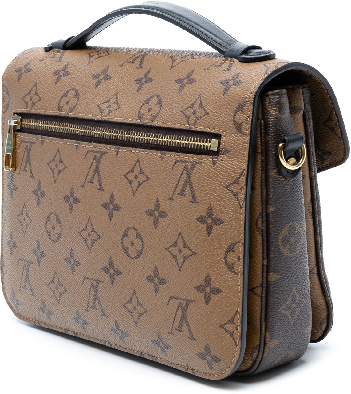 Louis Vuitton Monogram Reverse Pochette Metis Bruin