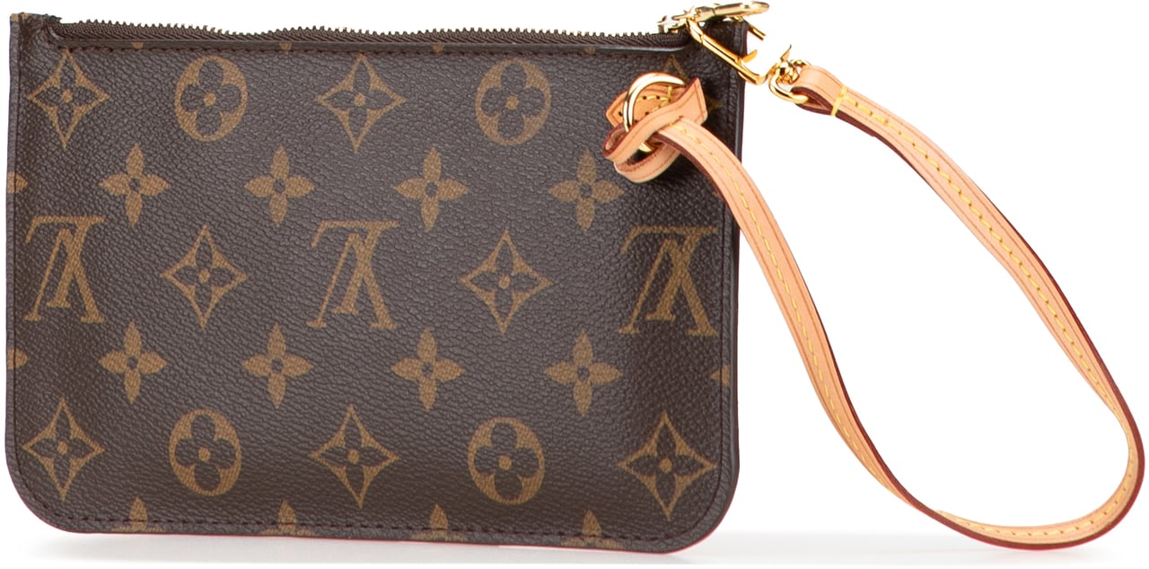 Louis Vuitton Monogram Neverfull Pouch Bruin