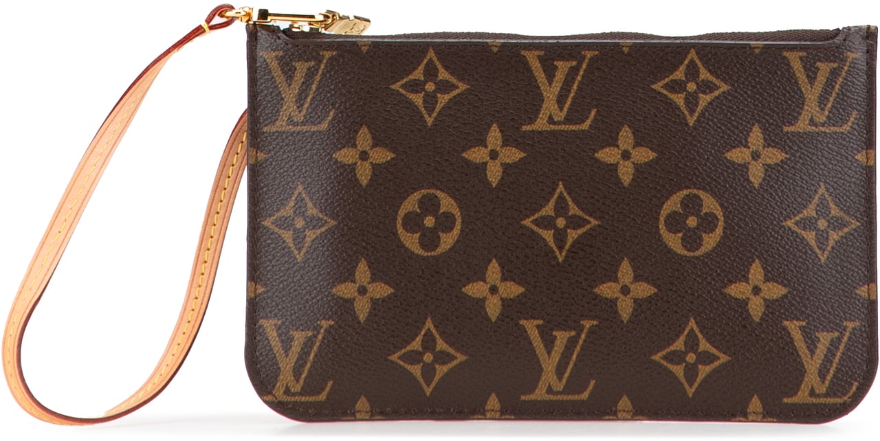Louis Vuitton Monogram Neverfull Pouch Bruin