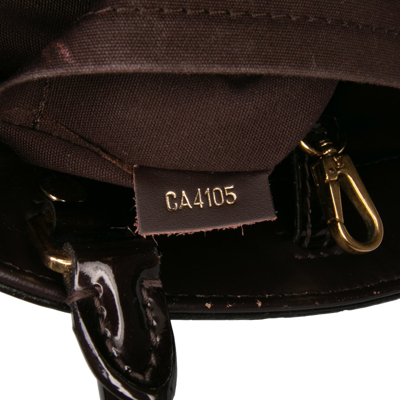 Louis Vuitton Monogram Vernis Montaigne BB Paars