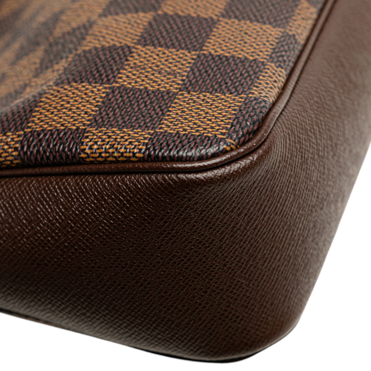 Louis Vuitton Damier Ebene Trousse Pochette Bruin