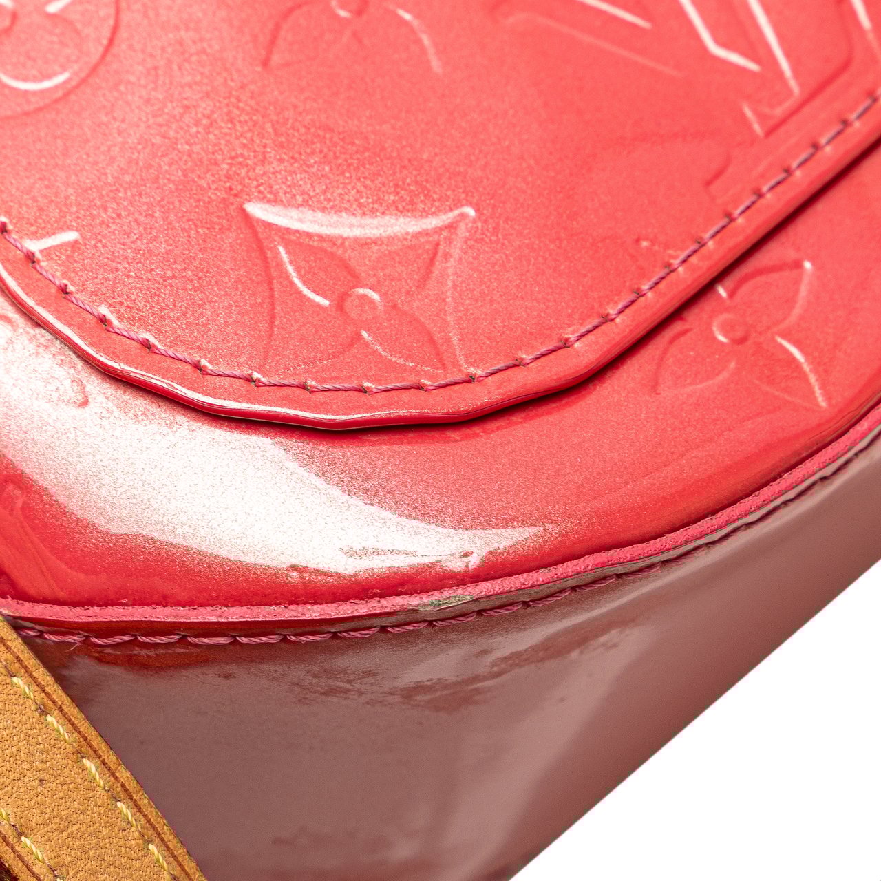 Louis Vuitton Monogram Vernis Minna Street Roze