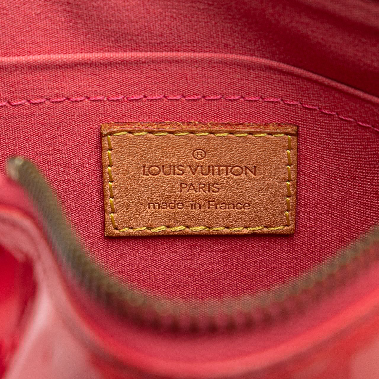 Louis Vuitton Monogram Vernis Minna Street Roze