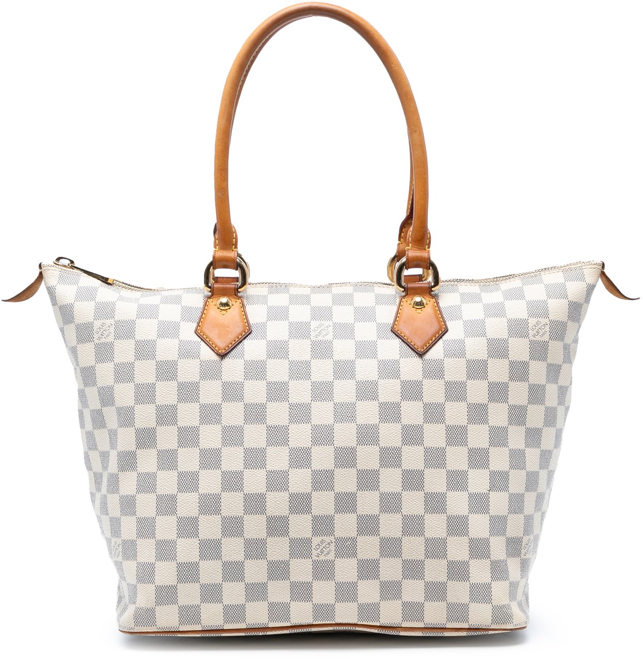 Louis Vuitton Damier Azur Saleya MM Wit