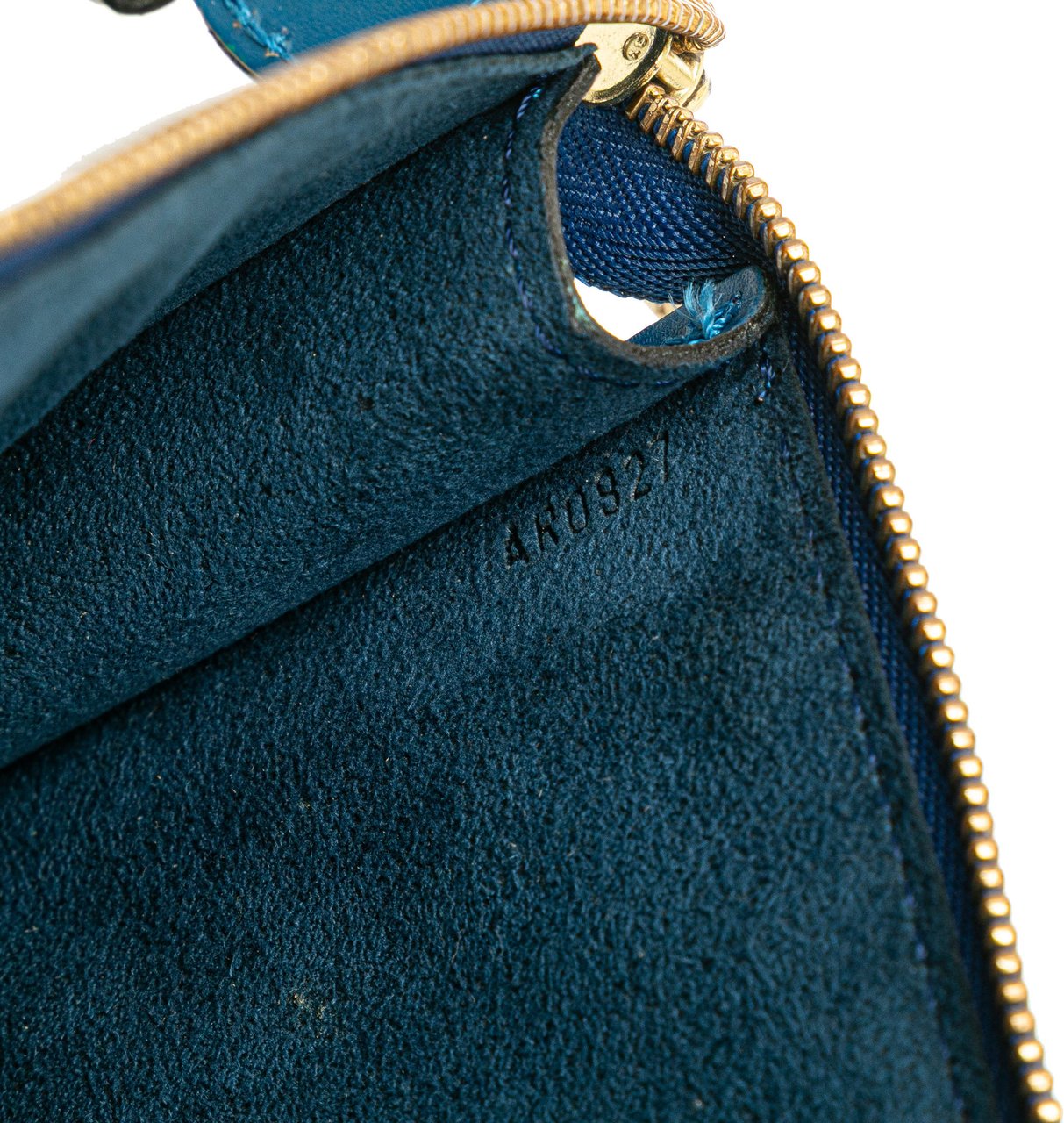 Louis Vuitton Epi Pochette Accessoires Blauw