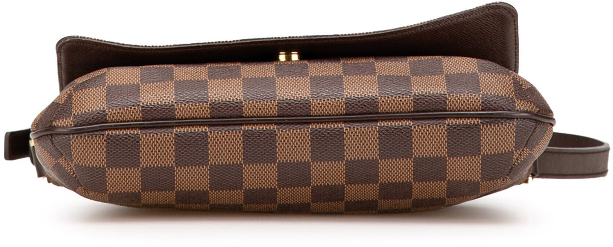 Louis Vuitton Damier Ebene Musette Tango Short Strap Bruin