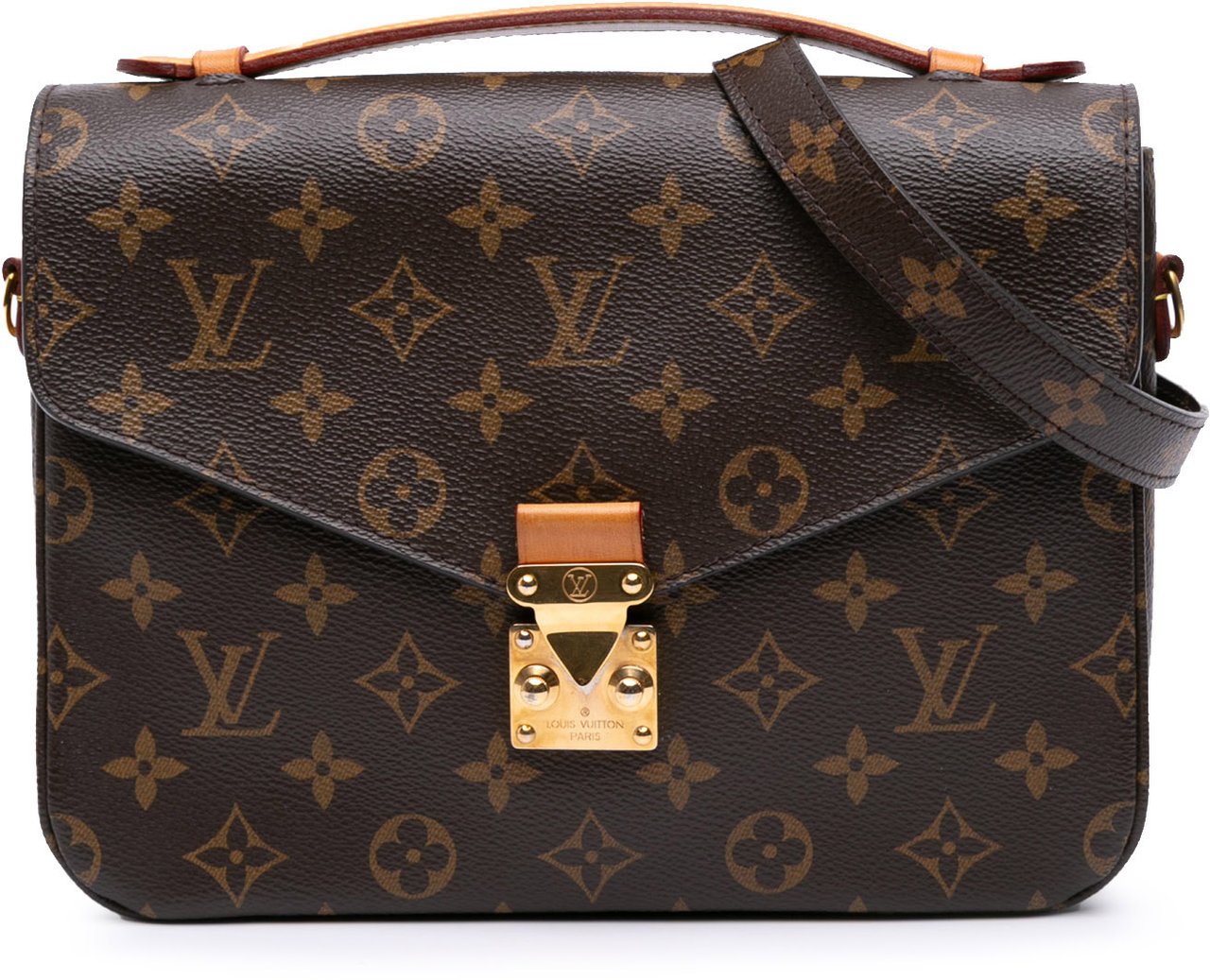 Louis Vuitton Monogram Pochette Metis Bruin