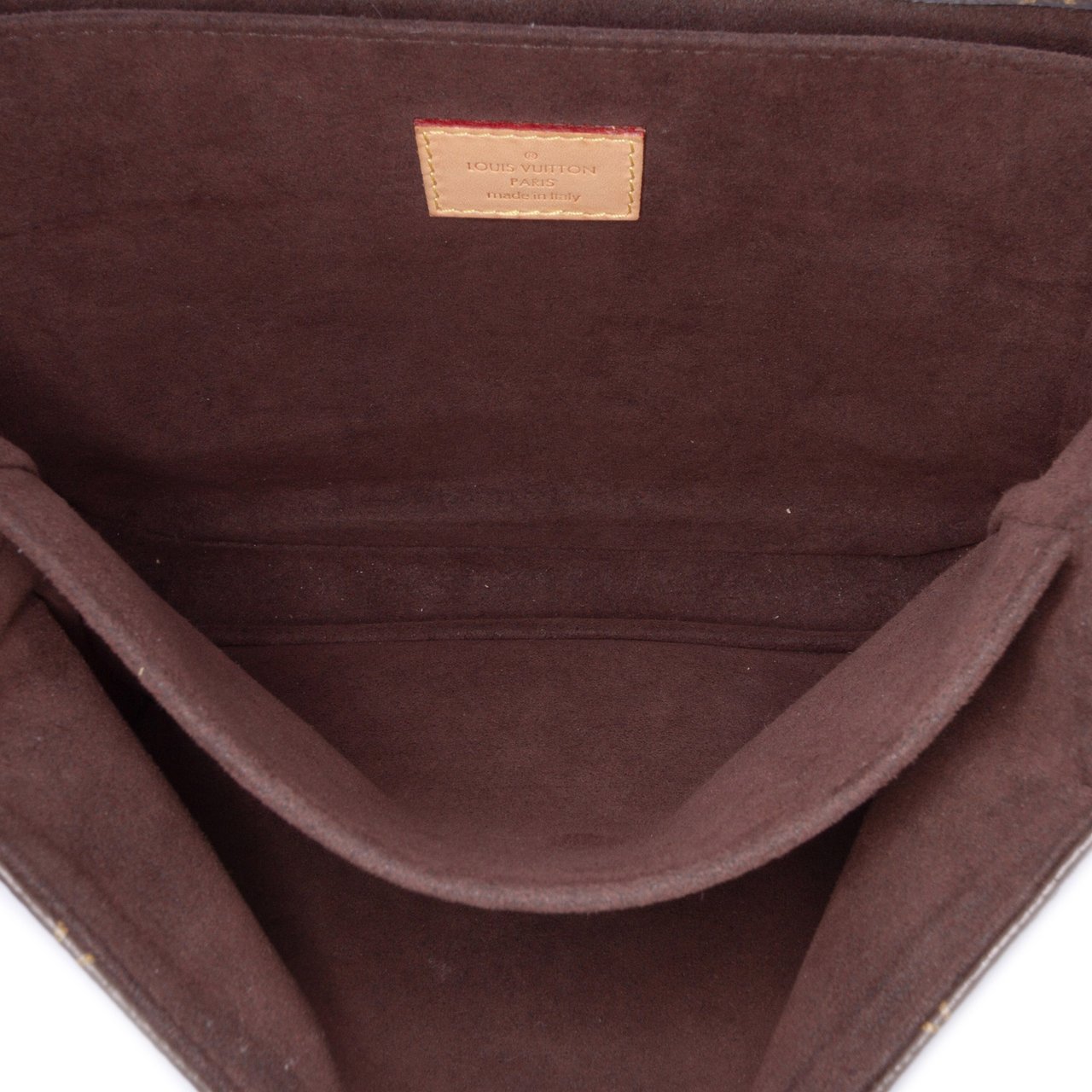 Louis Vuitton Monogram Pochette Metis Bruin