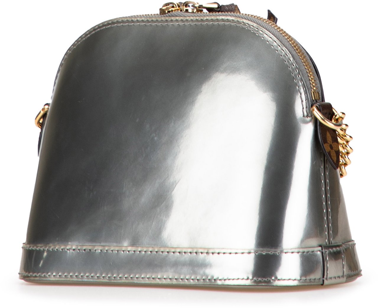 Louis Vuitton Vernis Miroir Mini Alma Zilver