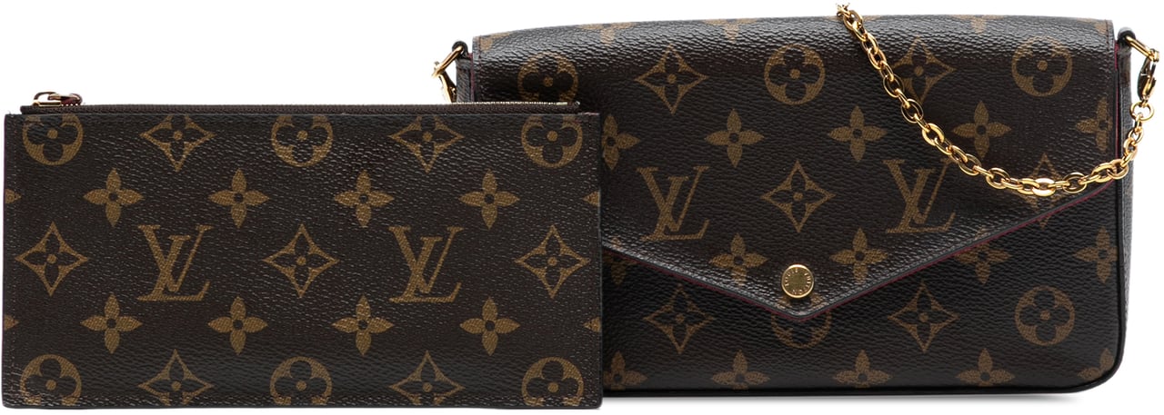 Louis Vuitton Monogram Pochette Felicie Bruin