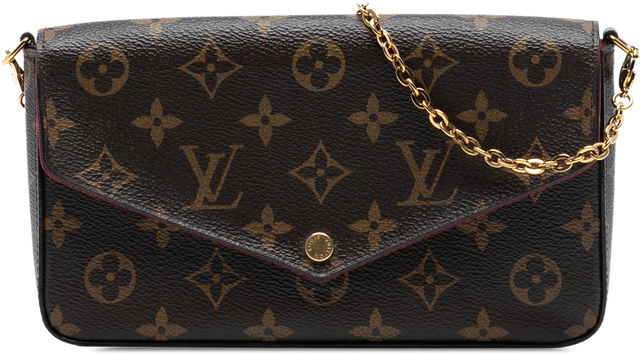 Louis Vuitton Monogram Pochette Felicie Bruin