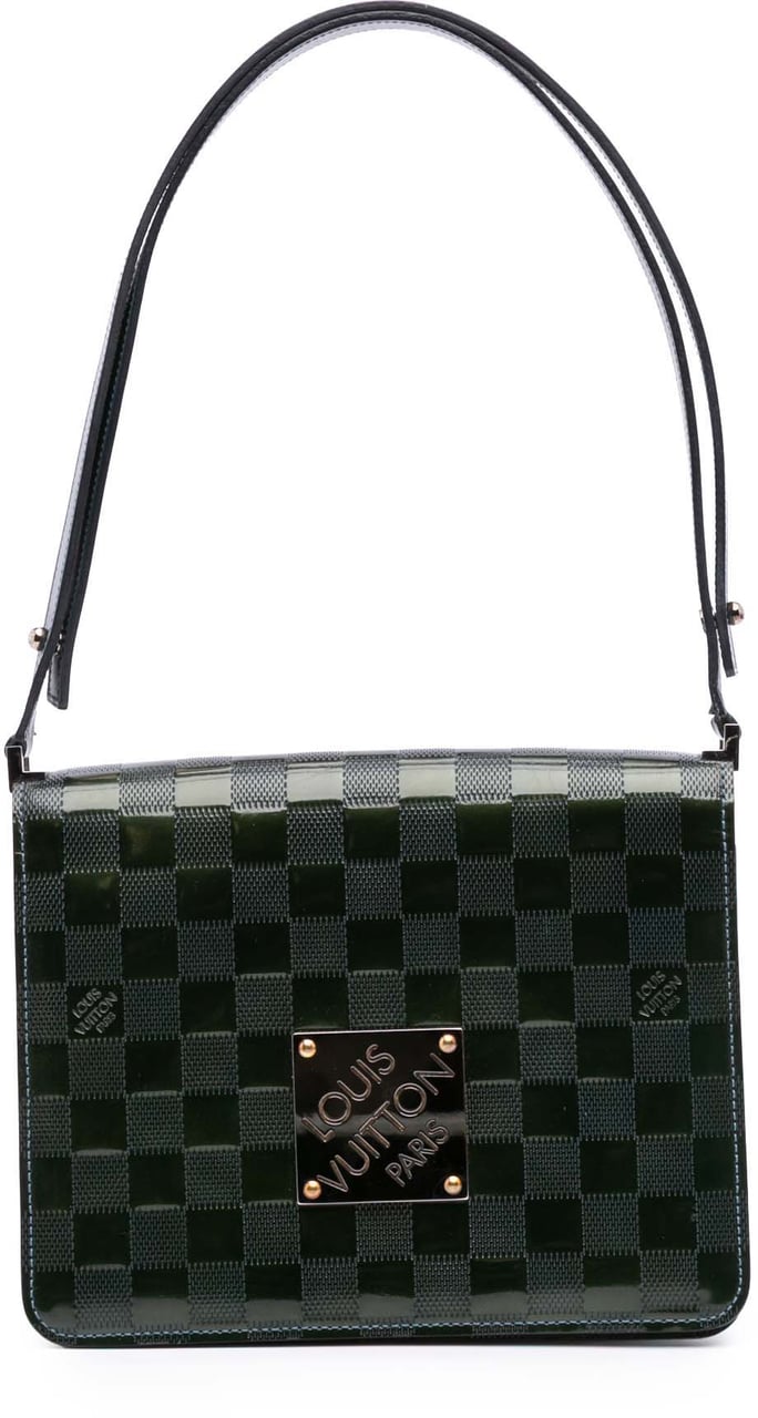 Louis Vuitton Damier Vernis Cabaret Groen