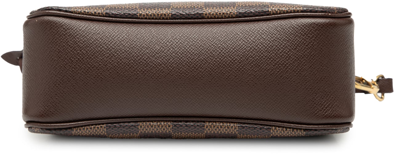 Louis Vuitton Damier Ebene Trousse Pochette Bruin