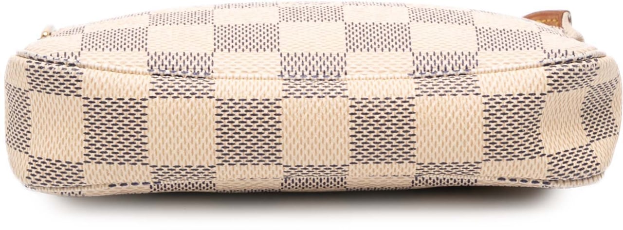 Louis Vuitton Damier Azur Mini Pochette Accessoires Wit