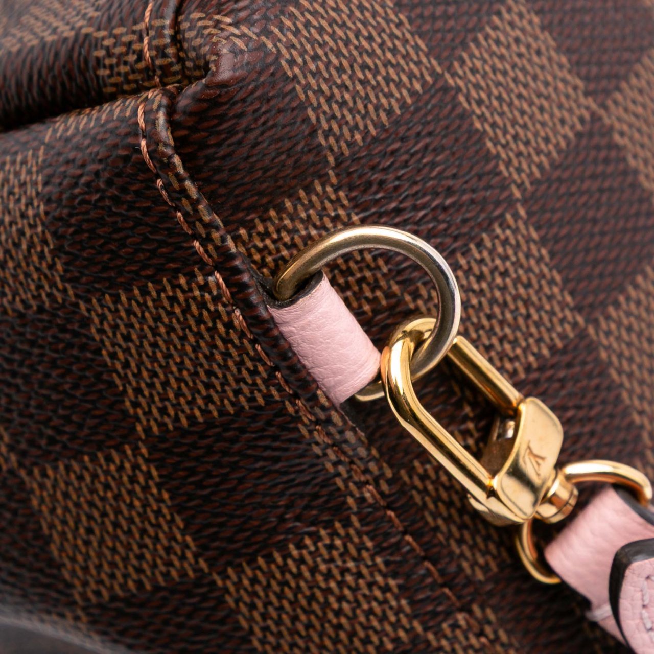 Louis Vuitton Damier Ebene Clapton Bruin