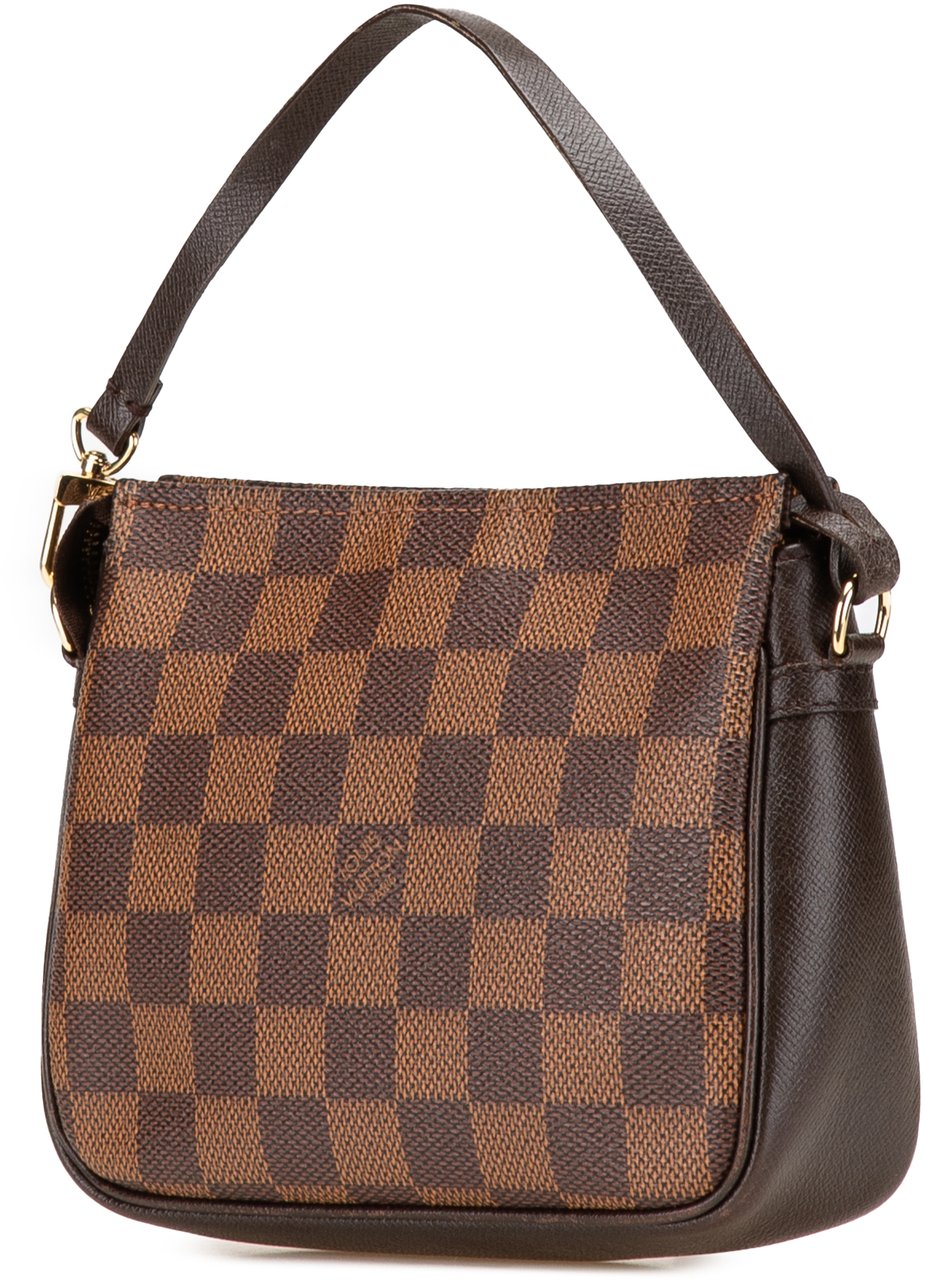 Louis Vuitton Damier Ebene Trousse Pochette Bruin