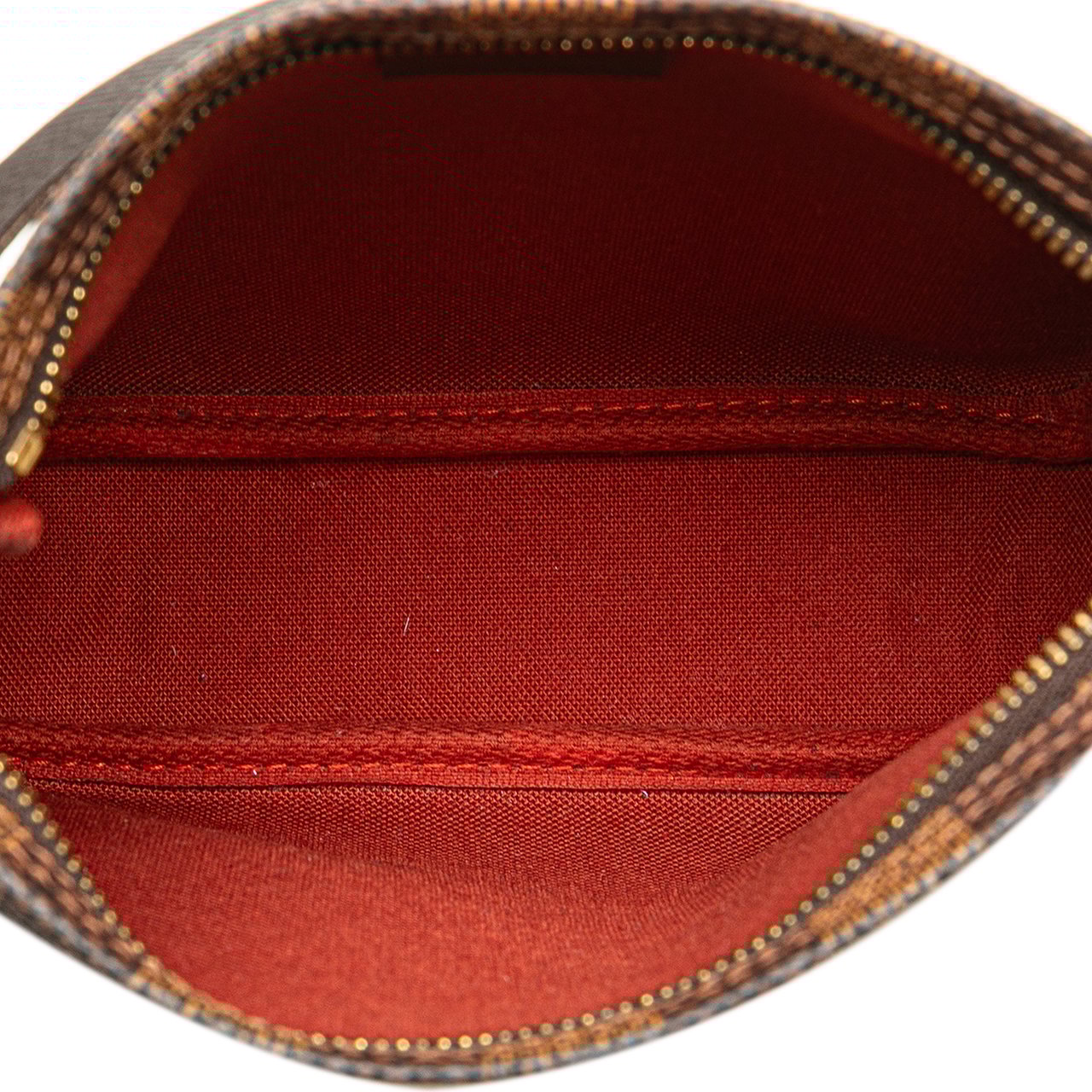 Louis Vuitton Damier Ebene Trousse Pochette Bruin