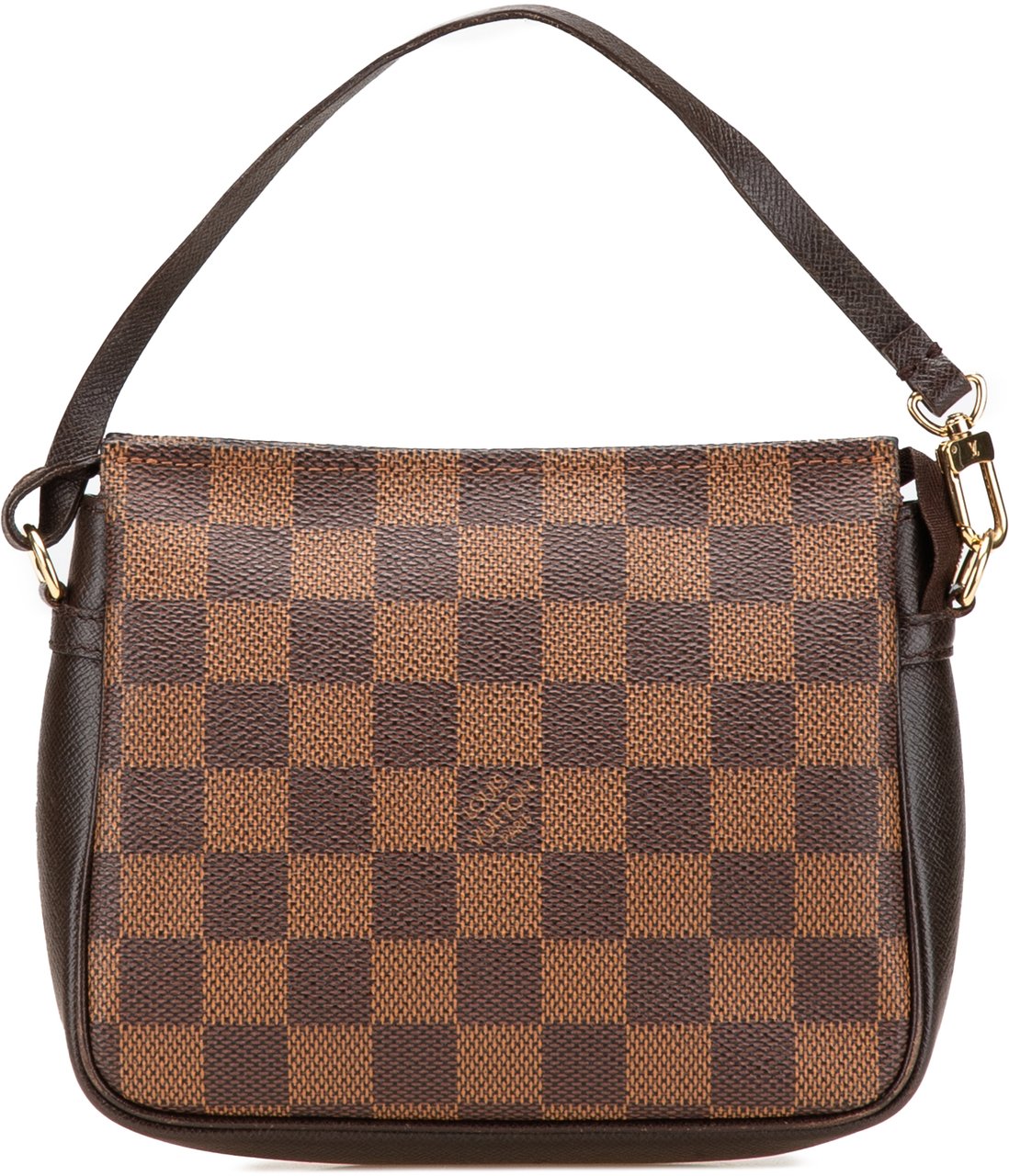 Louis Vuitton Damier Ebene Trousse Pochette Bruin