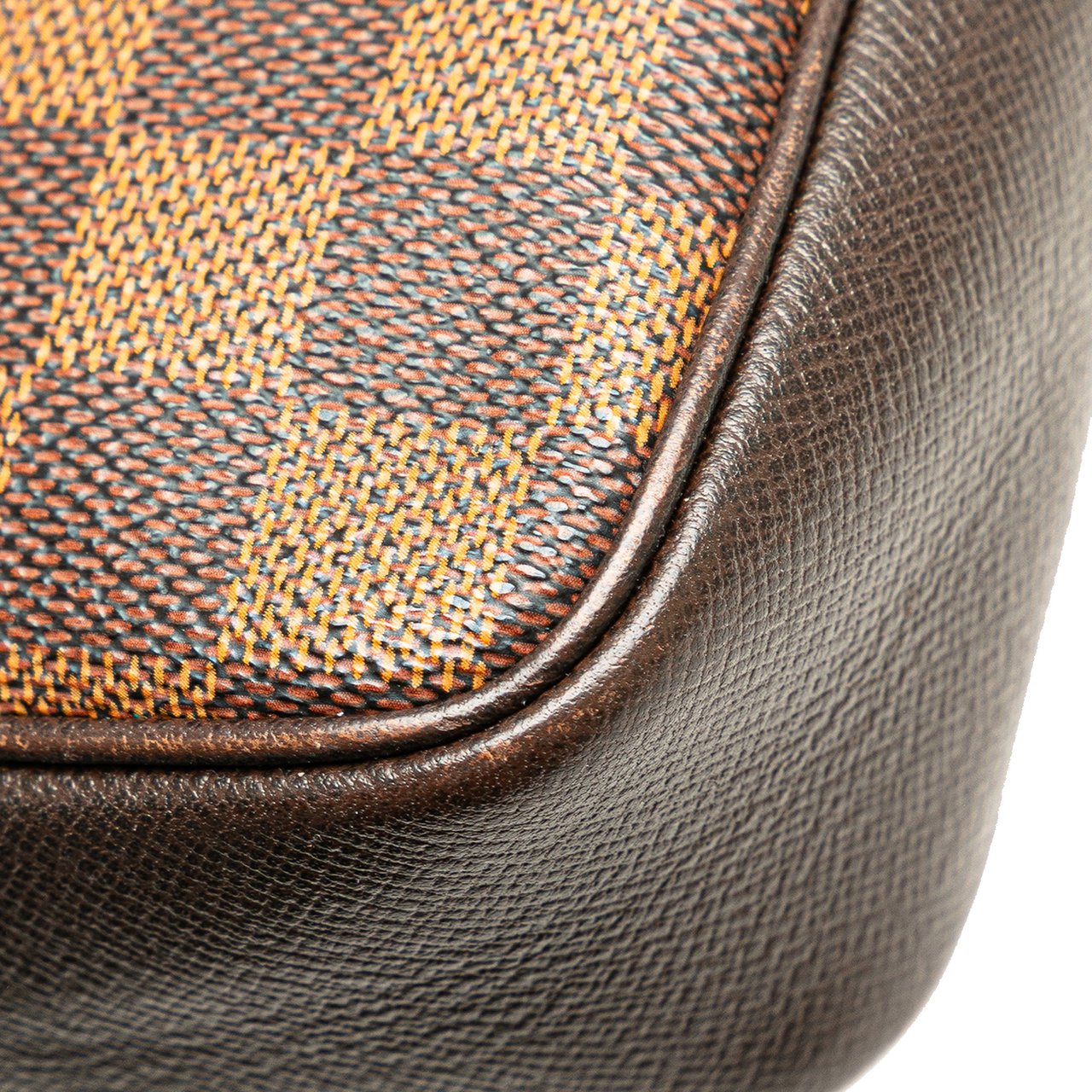 Louis Vuitton Damier Ebene Trousse Pochette Bruin