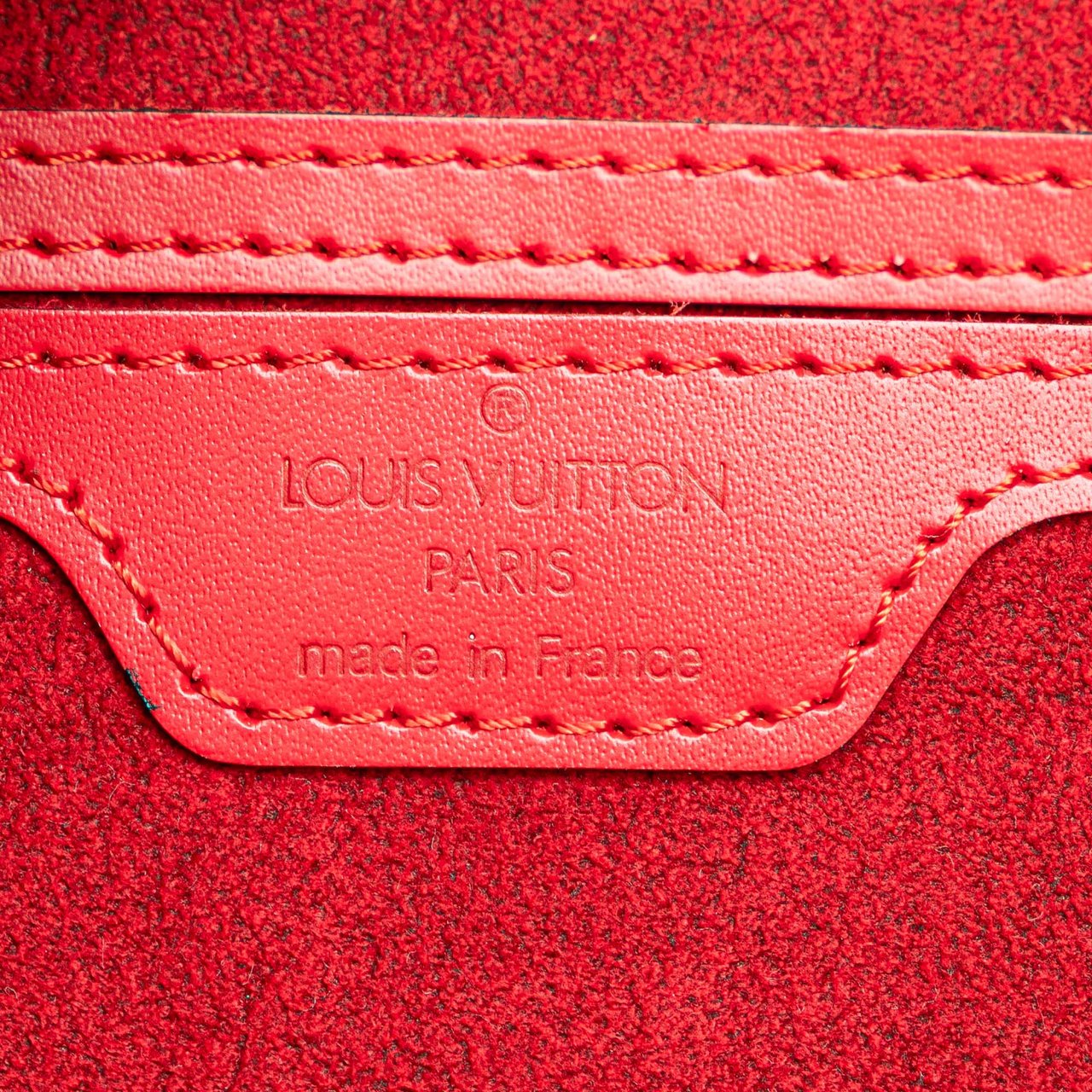 Louis Vuitton Epi Soufflot Rood