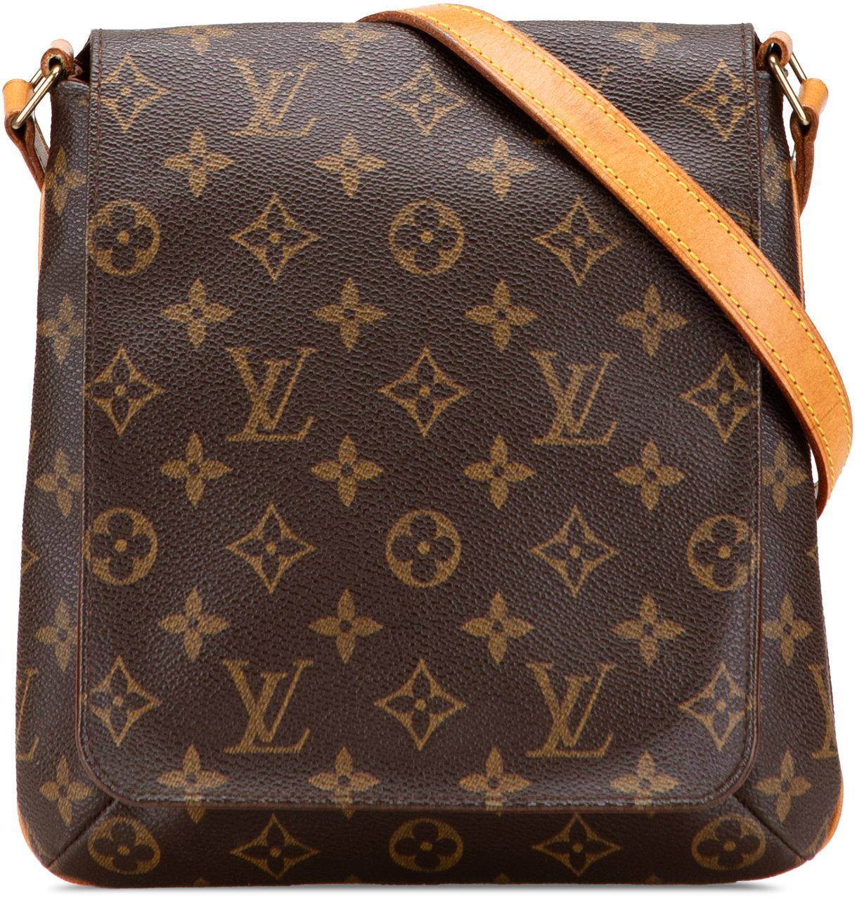 Louis Vuitton Monogram Musette Salsa Short Strap Bruin