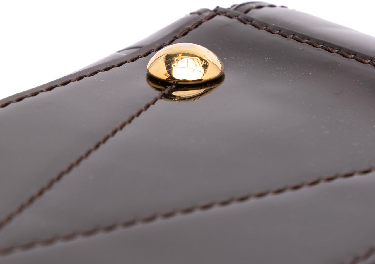 Louis Vuitton Monogram Vernis Montaigne BB Paars