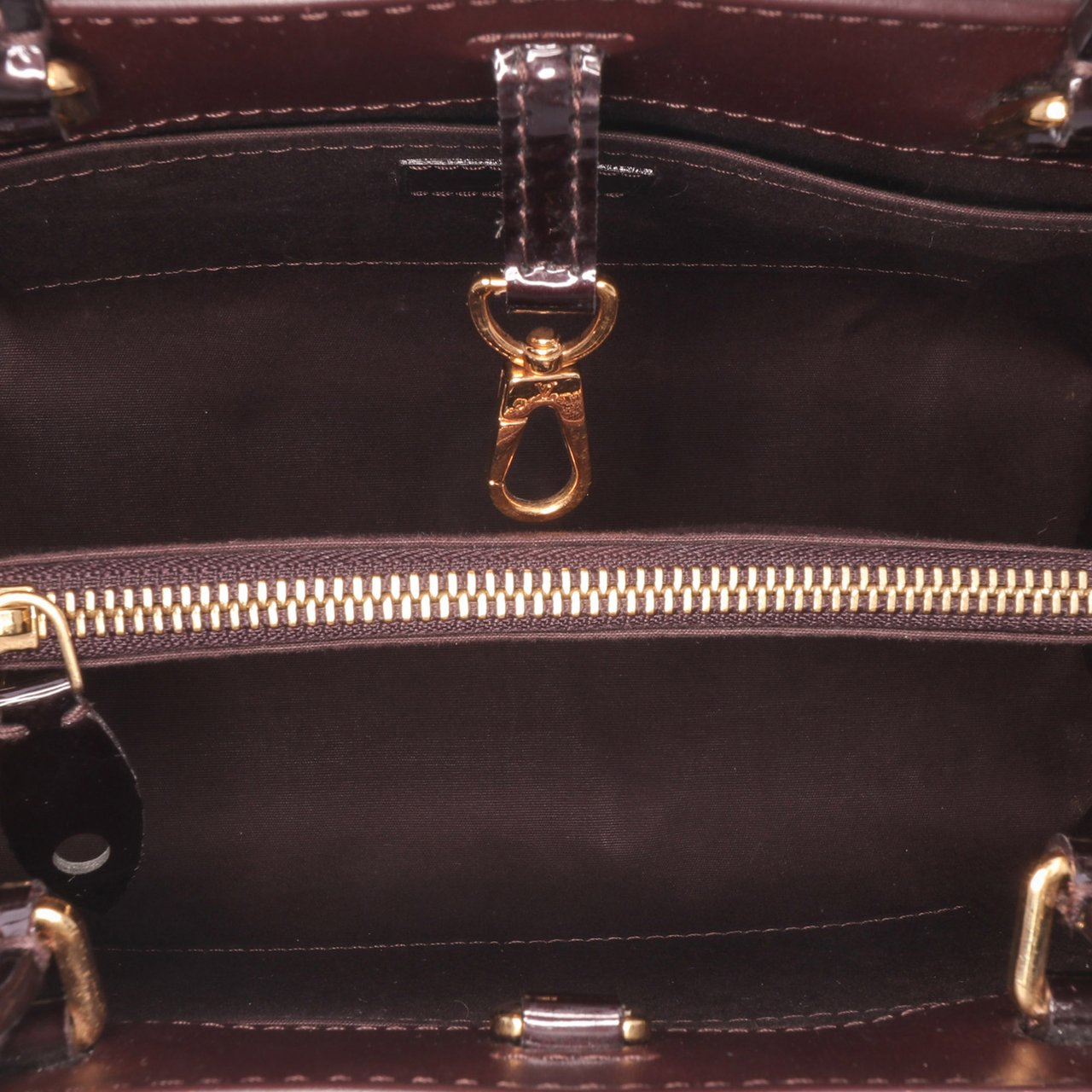 Louis Vuitton Monogram Vernis Montaigne BB Paars