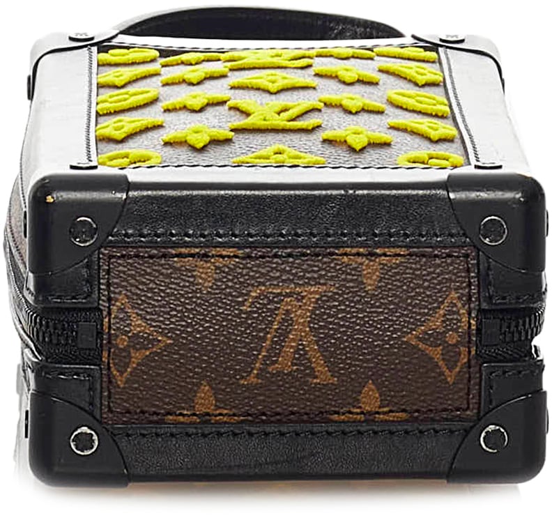 Louis Vuitton Monogram Tuffetage Vertical Soft Trunk Bruin