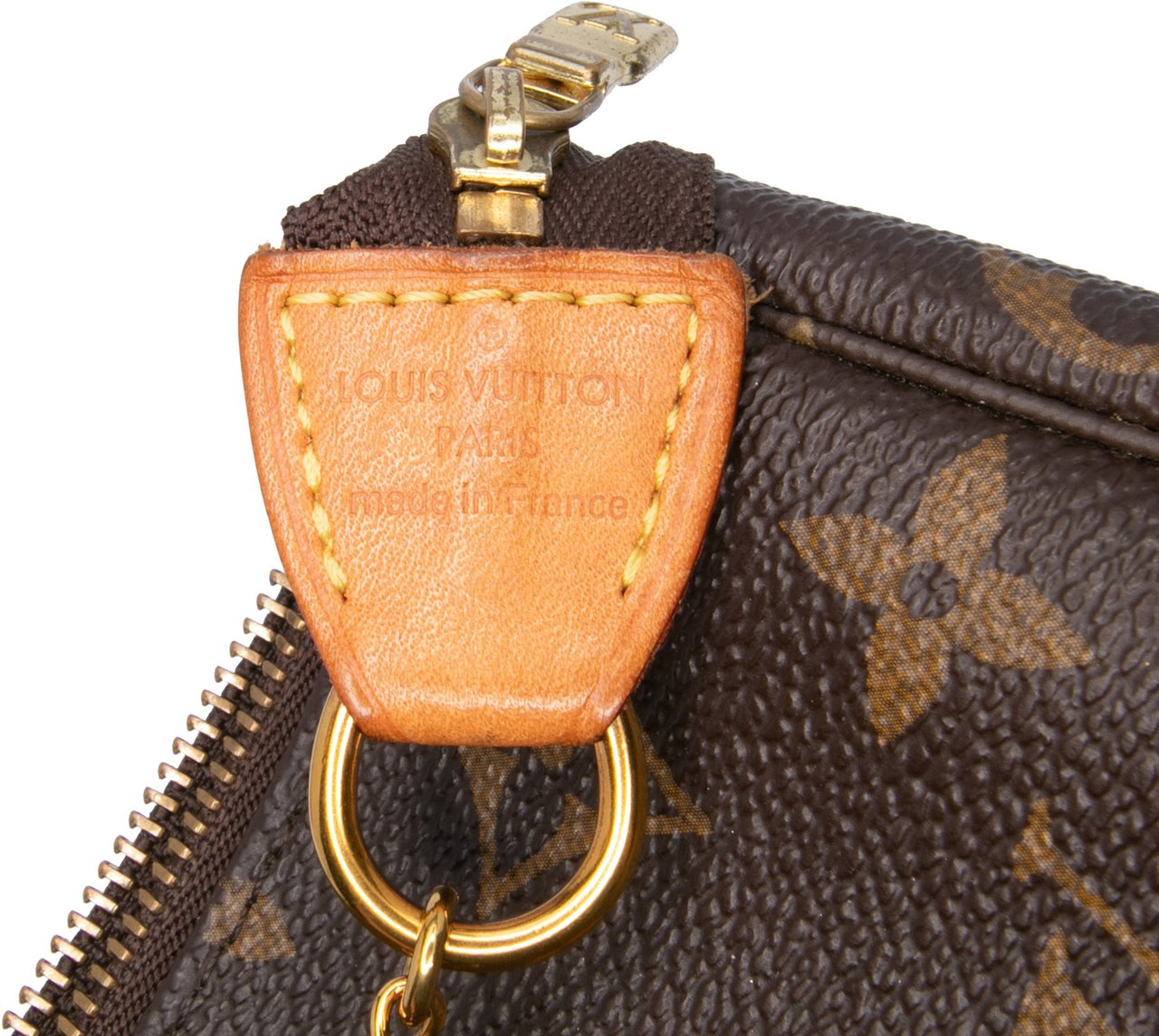 Louis Vuitton Monogram Mini Pochette Accessoires Bruin