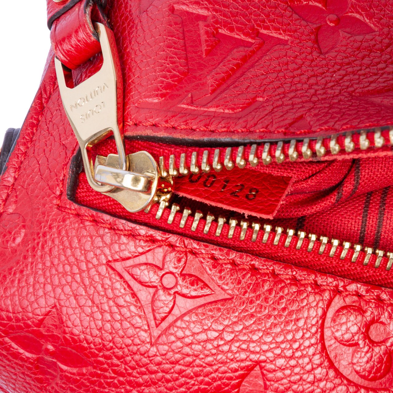 Louis Vuitton Monogram Empreinte Pochette Metis Rood