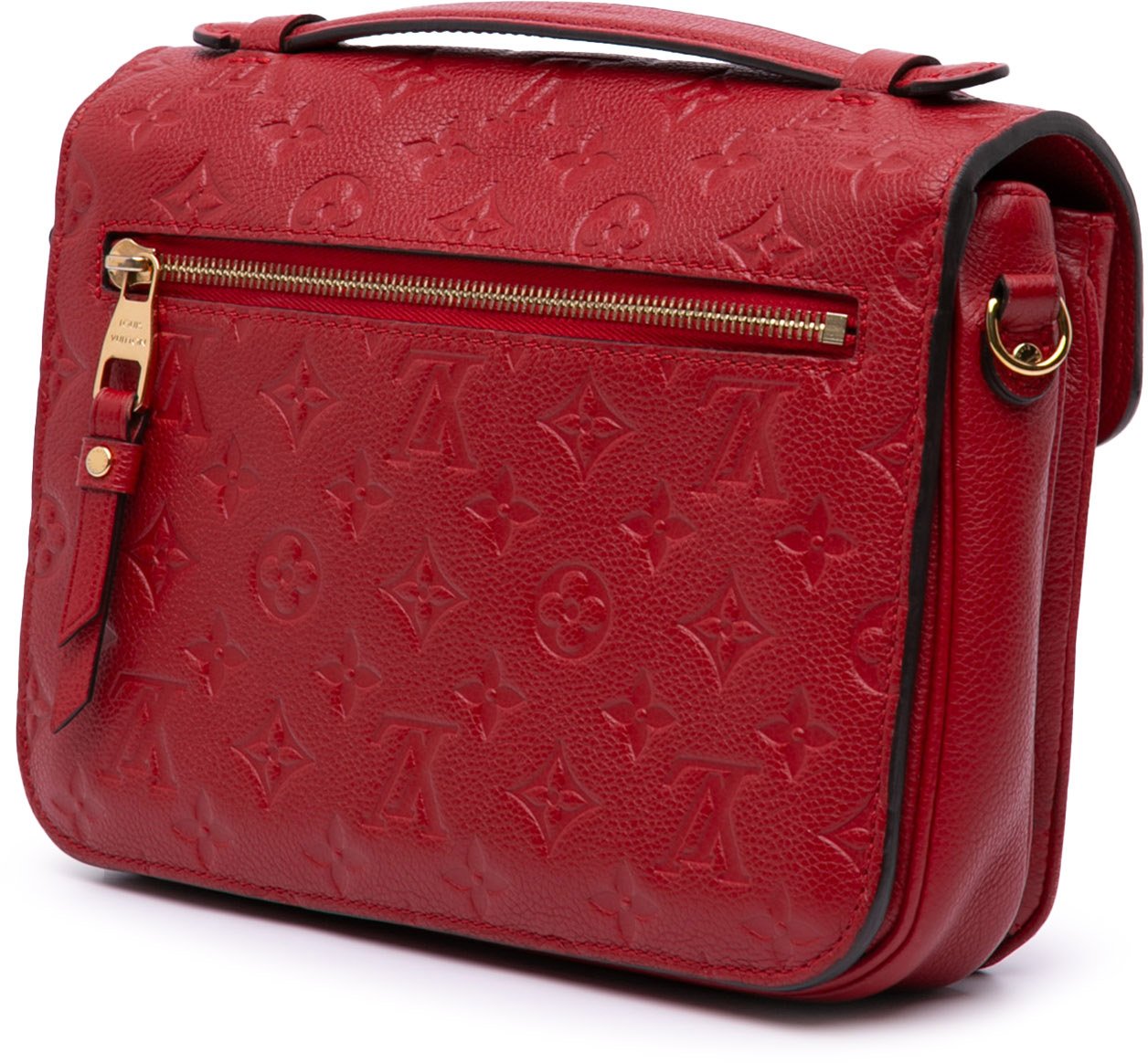Louis Vuitton Monogram Empreinte Pochette Metis Rood