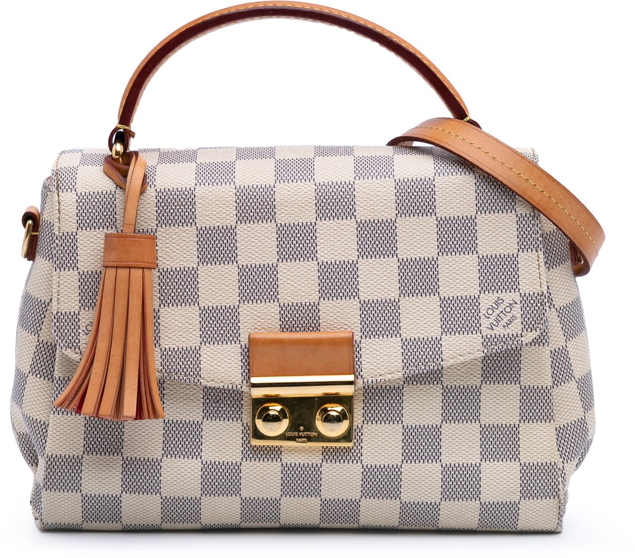 Louis Vuitton Damier Azur Croisette Wit