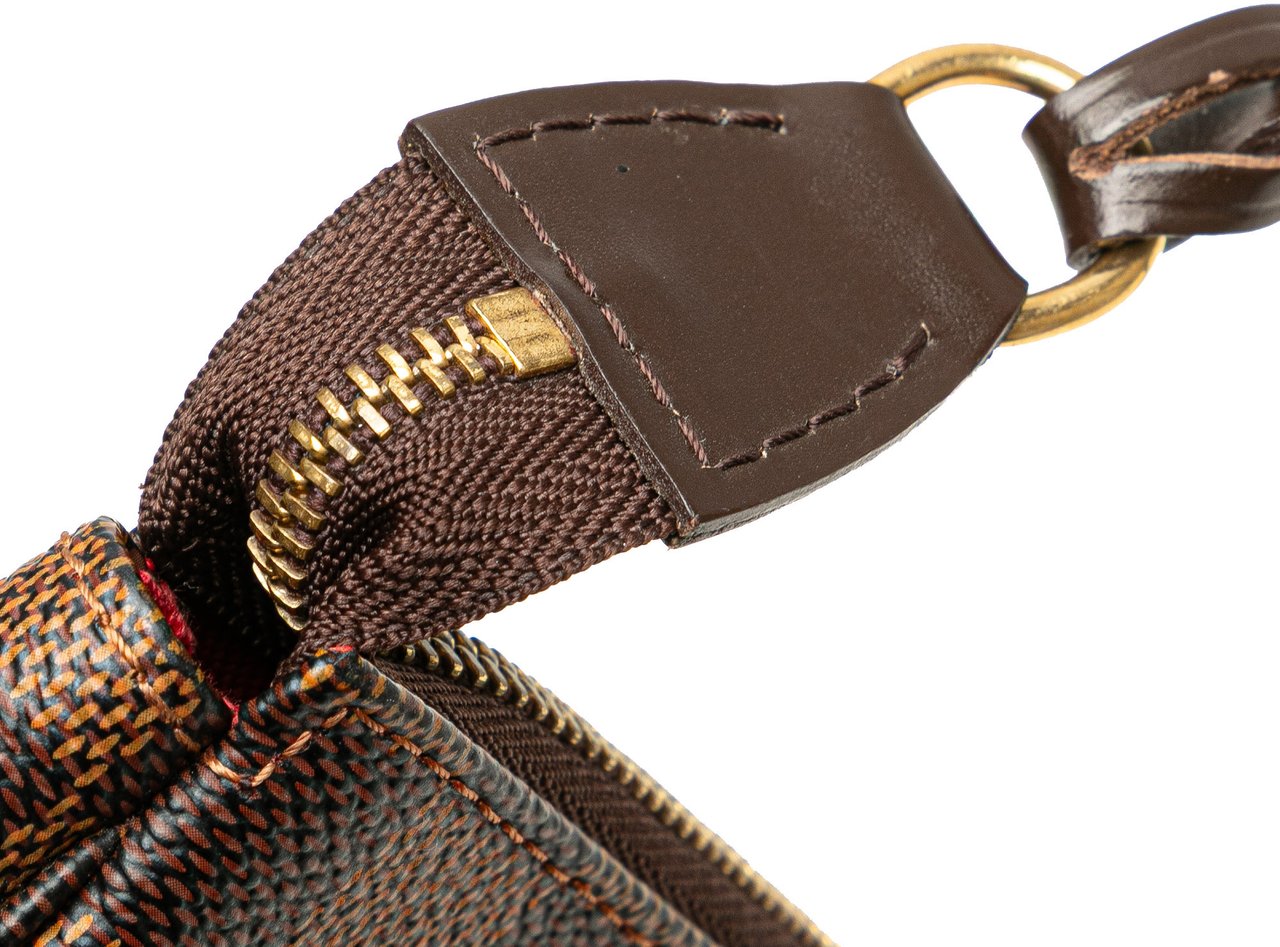 Louis Vuitton Damier Ebene Pochette Accessoires Bruin