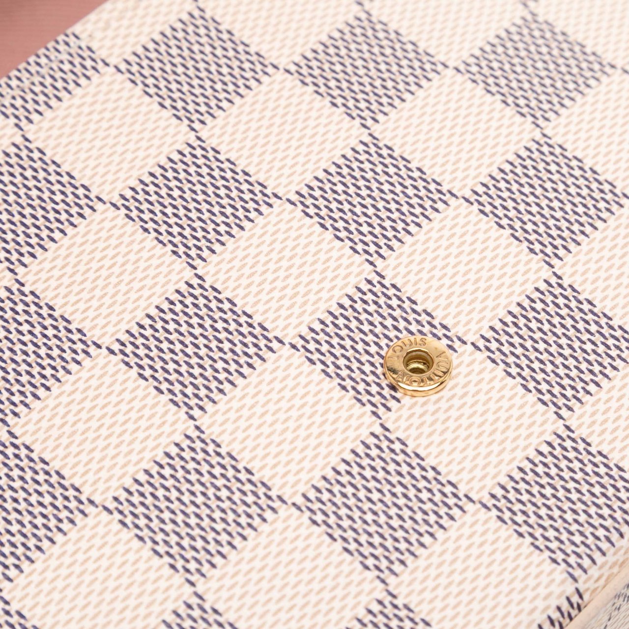 Louis Vuitton Damier Azur Pochette Felicie Wit